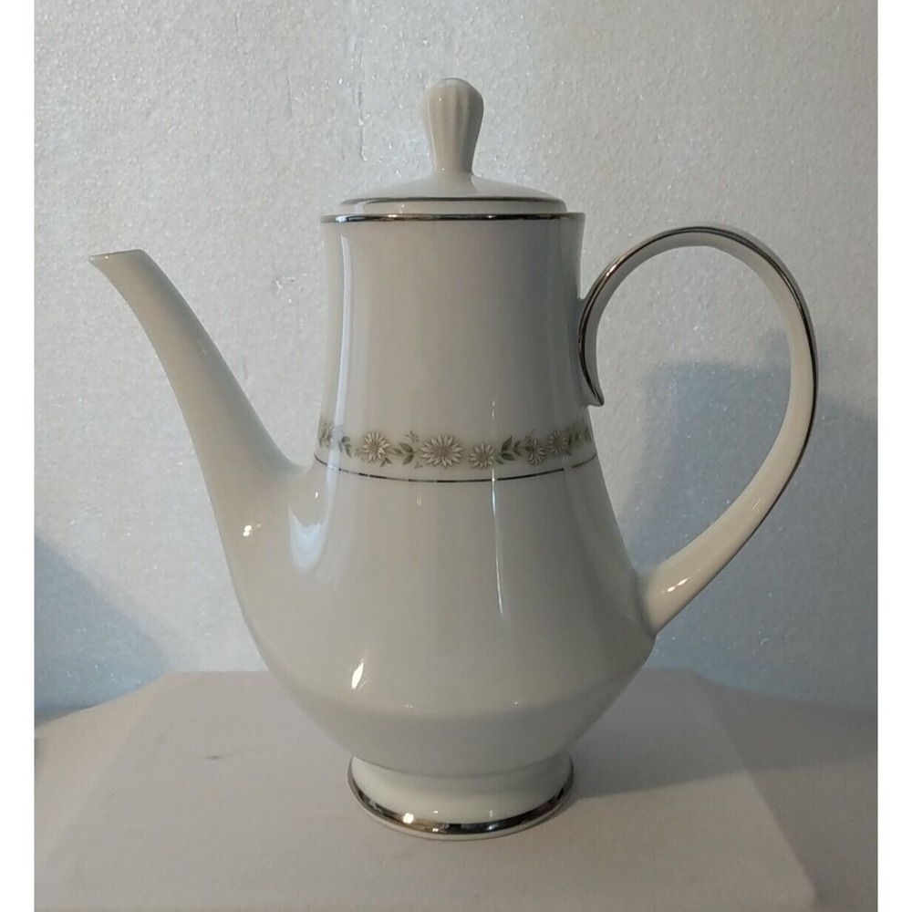 Rare Noritake Trilby Coffee Pot with Lid, EXCELLENT CONDITION 6908 Japan